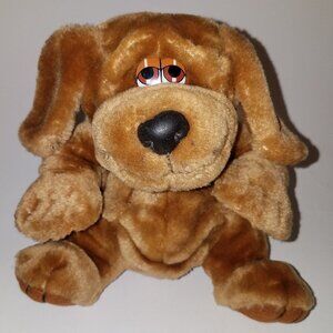 VTG Grand Ole Opry Blu Hound Dog Plush 7" Stuffed Animal Toy Brown 24K 1995
